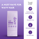 Truth & Hair - Wavy Hair Hydro Nourish Conditioner - 120ML
