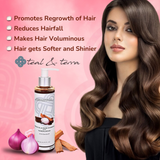 Teal & Terra - Onion Oil & Rose Shampoo with Sandalwood - 200ml