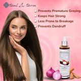 Teal & Terra - Onion Oil & Rose Shampoo with Sandalwood - 200ml