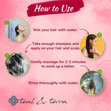 Teal & Terra - Onion Oil & Rose Shampoo with Sandalwood - 200ml