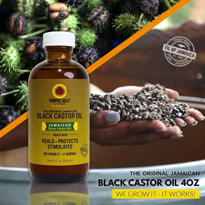 Tropic Isle Living - Jamaican Black Castor Oil - 4 Oz