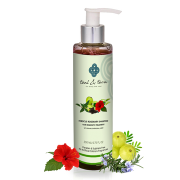 Teal & Terra - Hibiscus Rosemary Shampoo - 200 ml