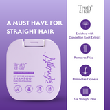 Truth & Hair - Straight Hair Hydro Nourish Shampoo - 180ML