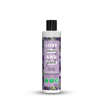 LOVE BEAUTY AND PLANET- SULFATE-FREE ARGAN OIL & LAVENDER SHAMPOO - 200ML