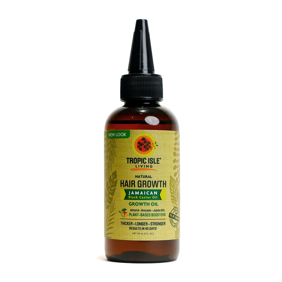Tropic Isle Living - Jamaican Black Castor Oil Hair Growth Oil - 4 Oz