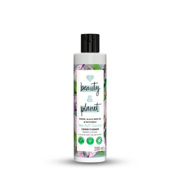 LOVE BEAUTY AND PLANET-ONION, BLACK SEED & PATCHOULI HAIRFALL CONTROL SULFATE FREE CONDITIONER - 200ML