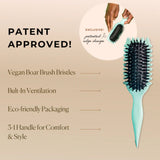 Bounce Curl - Define Edge Lift Brush - Teal