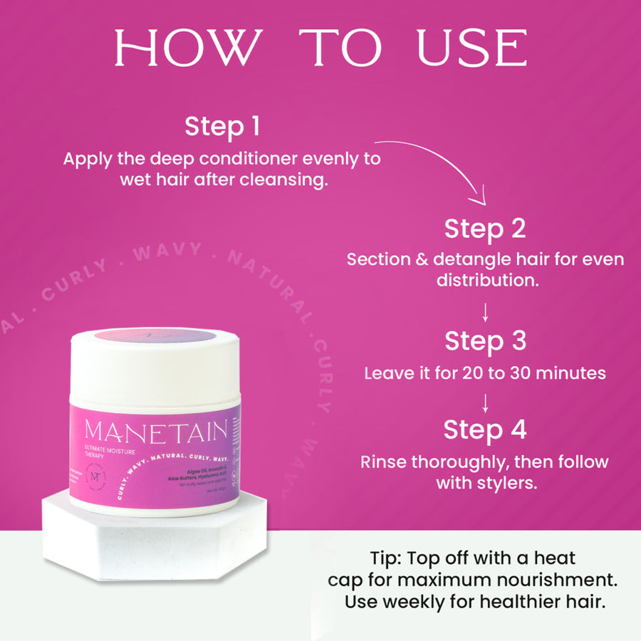 MANETAIN - ULTIMATE MOISTURE REPAIR THERAPY - 100GM