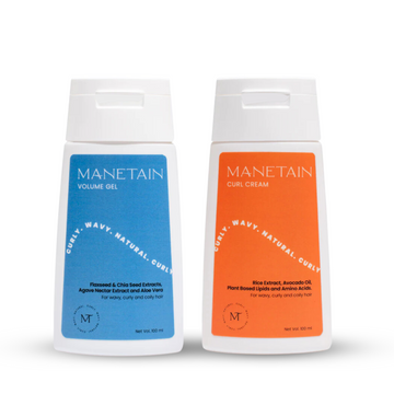 MANETAIN - CURL CREAM AND VOLUME GEL COMBO (100ML)