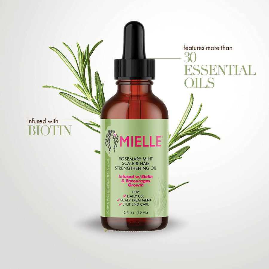 Mielle Organics Rosemary Mint Scalp & Hair Strengthening Oil - 59ml
