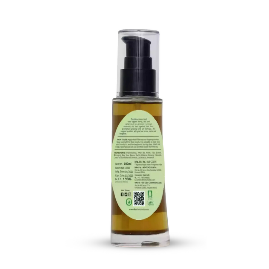 Keshananda Solarized Herbal Blend - All Hair Types - 100ml