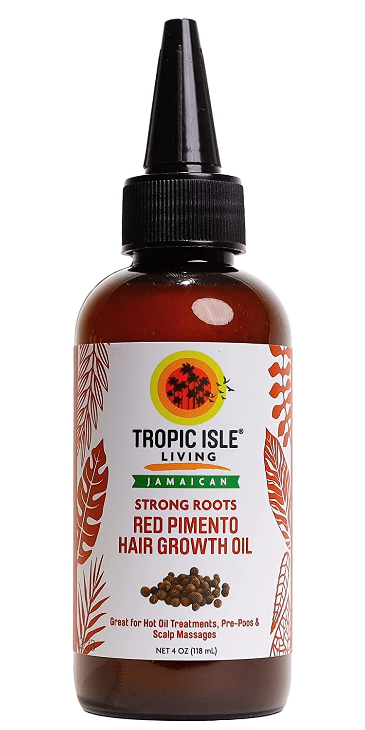 Tropic Isle Living - Strong Roots Red Pimento - Hair Growth Oil - 4 Oz