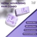 Truth & Hair - Curly Hair Hydro Nourish Shampoo & Conditioner Combo Pack (180ml+120ml)