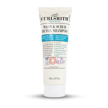 Curlsmith - Wash & Scrub Detox Shampoo - 8 Oz