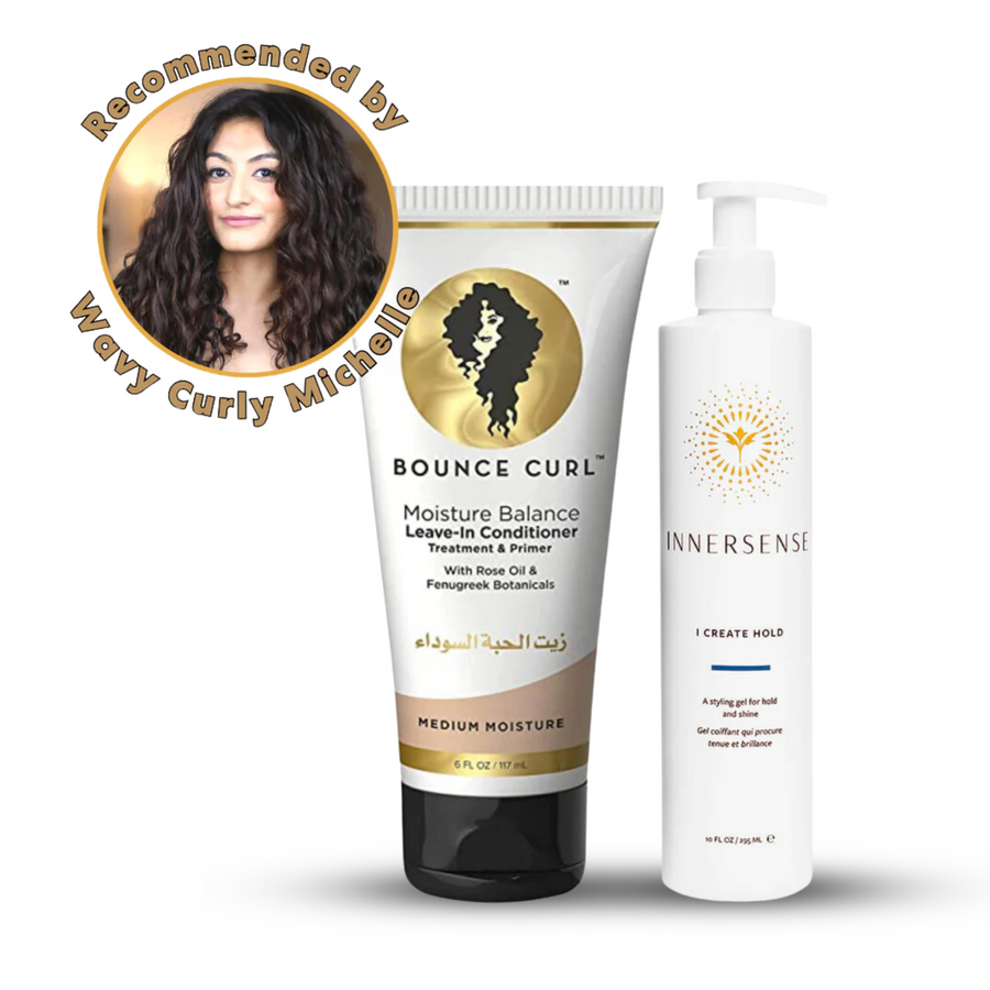 Bounce Curl Leave in Conditioner & Innersense I create hold Gel