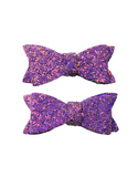 Flaunt Your Style - Shimmer Bow Jaw Clips