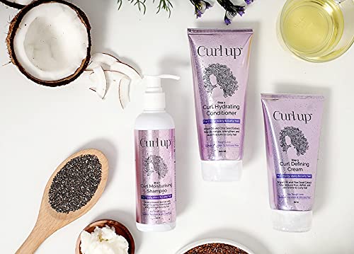 Curl up Care for Curls Bundle- Moisturizing Shampoo + Hydrating Conditioner + Defining Cream