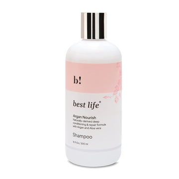 Best Life - Argan Nourish Hair Shampoo - 300 Ml