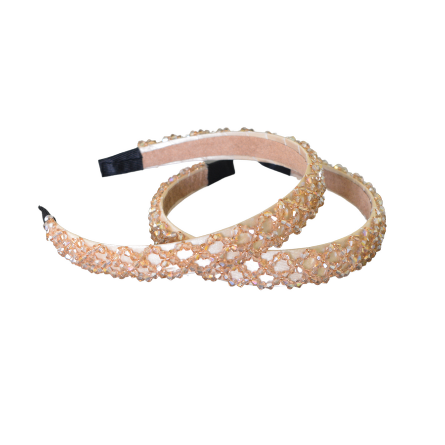 Flaunt Your Style - Crystal Cross Design Hair Bands