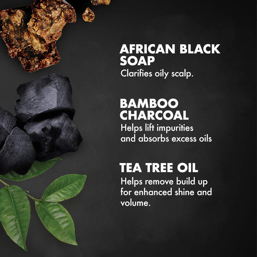 Shea Moisture - African Black Soap Bamboo Charcoal Deep Balancing Conditioner - 13 Oz