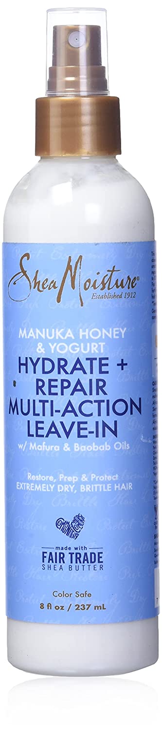 Shea Moisture - Manuka Honey & Yogurt - Hydrate + Repair Multi Action Leave In - 8 Oz