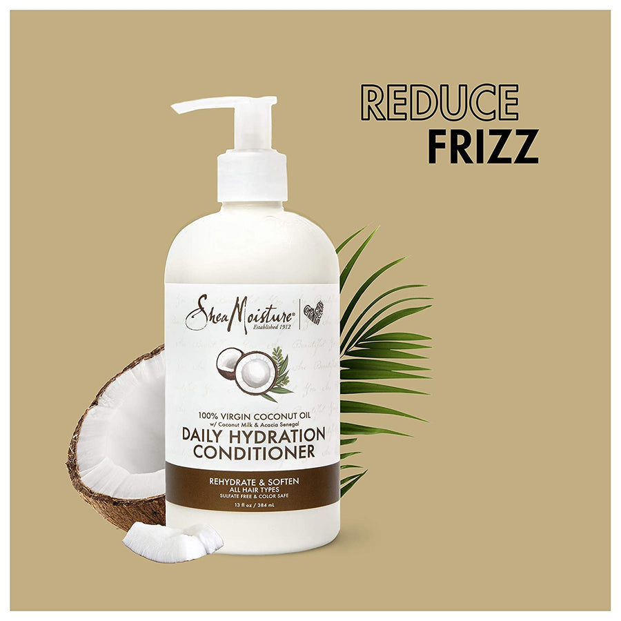 Shea Moisture - Virgin Coconut Oil - Daily Hydration Conditioner - 13 Oz