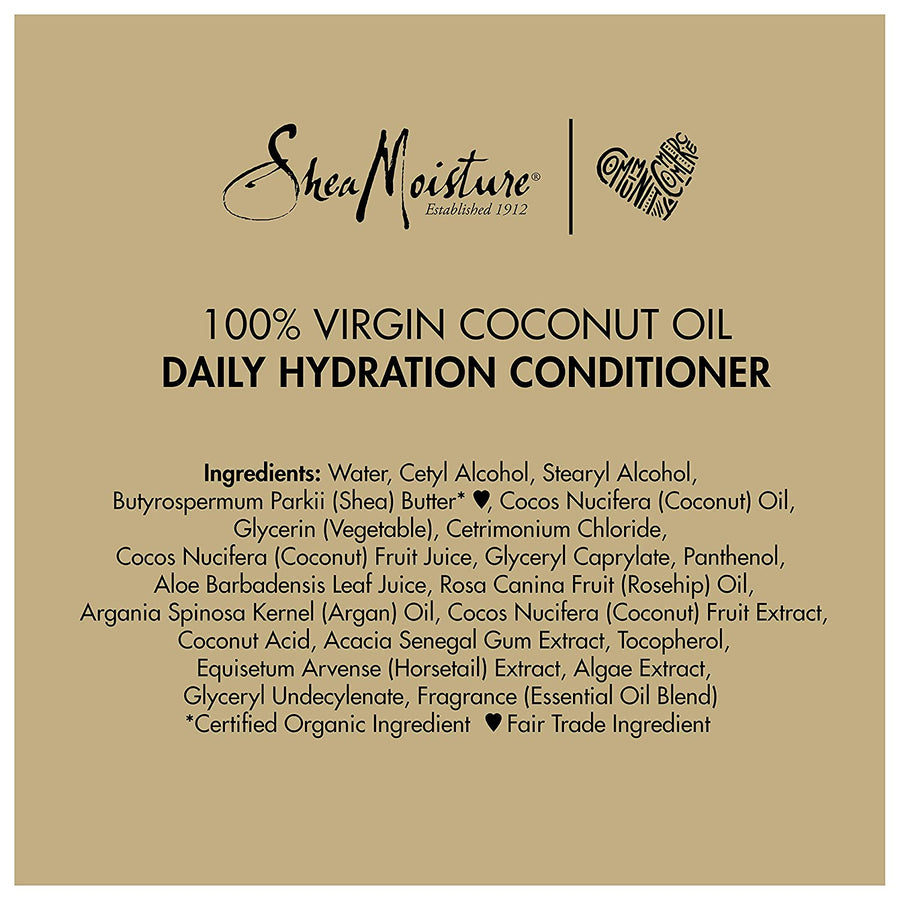 Shea Moisture - Virgin Coconut Oil - Daily Hydration Conditioner - 13 Oz