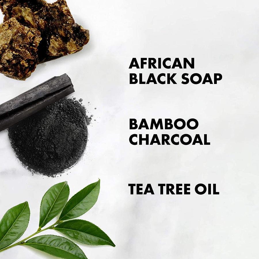 Shea Moisture - African Black Soap Bamboo Charcoal Deep Cleaning Shampoo - 13 Oz