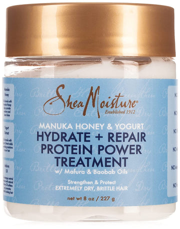 Shea Moisture - Manuka Honey & Yogurt - Hydrate + Repair Protein Strong Treatment - 8 Oz