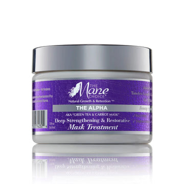 Mane Choice - The Alpha Green Tea & Carrot Deep Strengthening & Restorative Treatment Mask - 12 oz