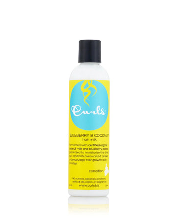 Curls - Blueberry & Coconut Hair Milk- Leave in with Hold - 8 Oz