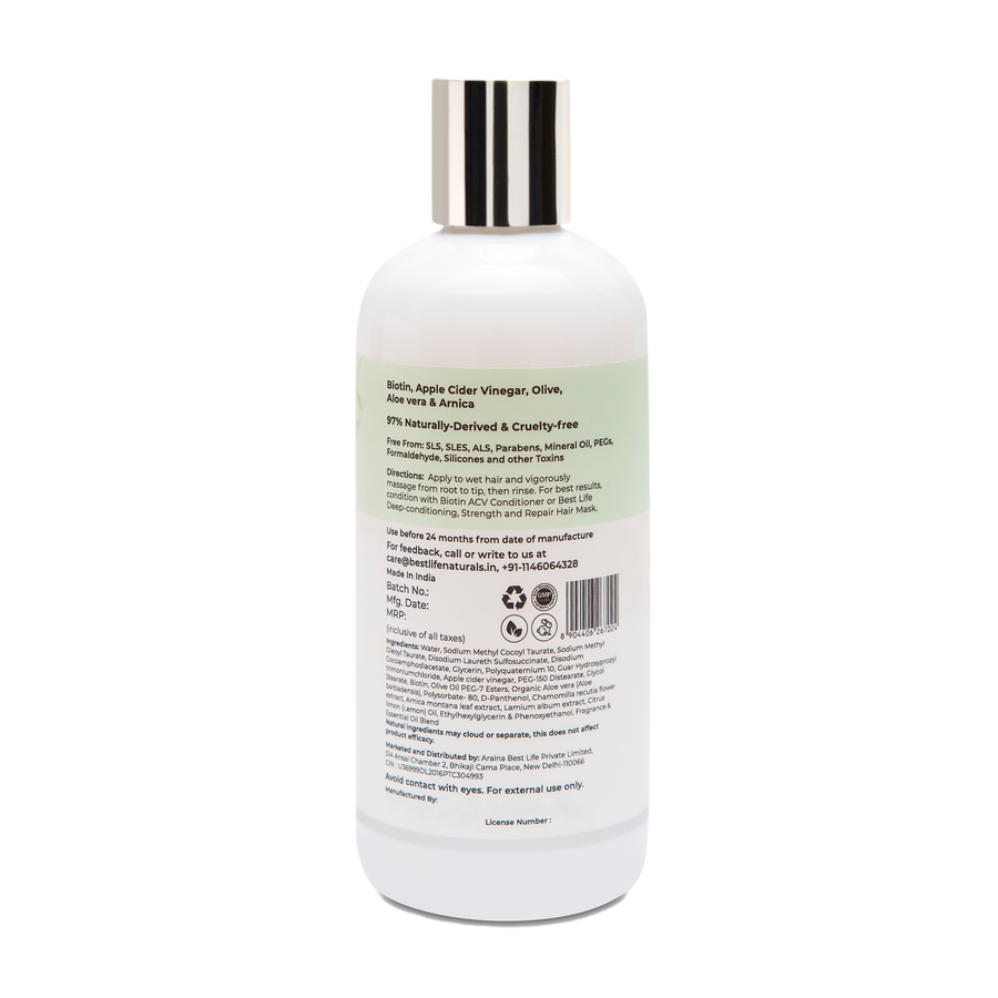 Best Life - Biotin ACV Hair Shampoo - 300 Ml