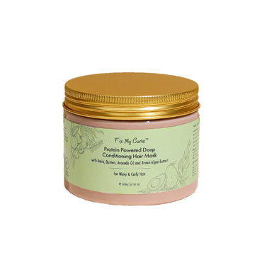 Fix My Curls - Protein Powered Deep Conditioning Mask - 300 Gm