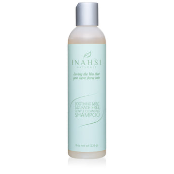 INAHSI - SOOTHING MINT SULFATE FREE GENTLE CLEANSING SHAMPOO - 8 Oz
