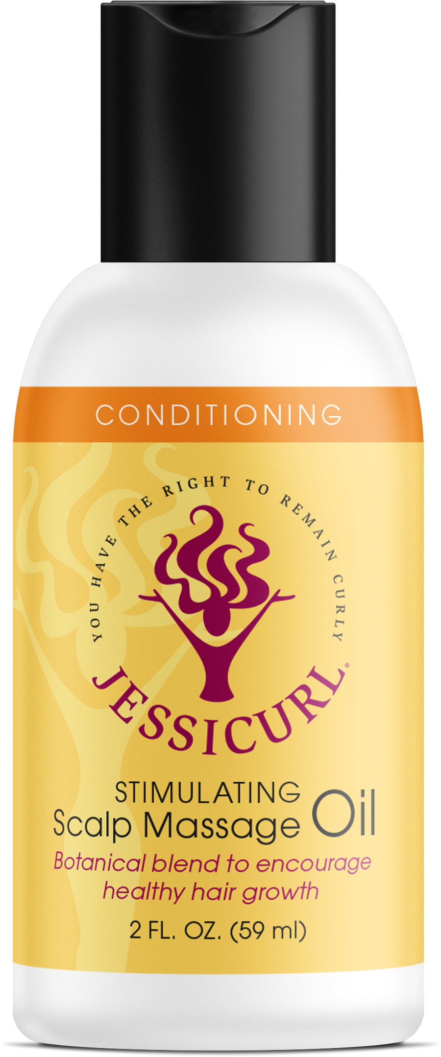 Jessicurl - Stimulating Scalp Massage Oil - 2 oz