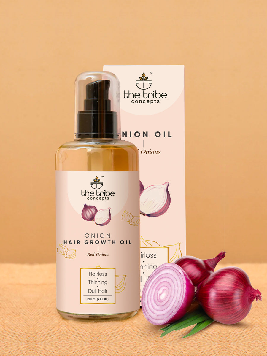 THE TRIBE CONCEPTS ONION HAIR GROWTH OIL - 200ML