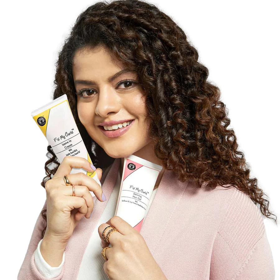 FIX MY CURLS - PROTEIN STYLING TRAVEL DUO (50 Ml) Pack of 2