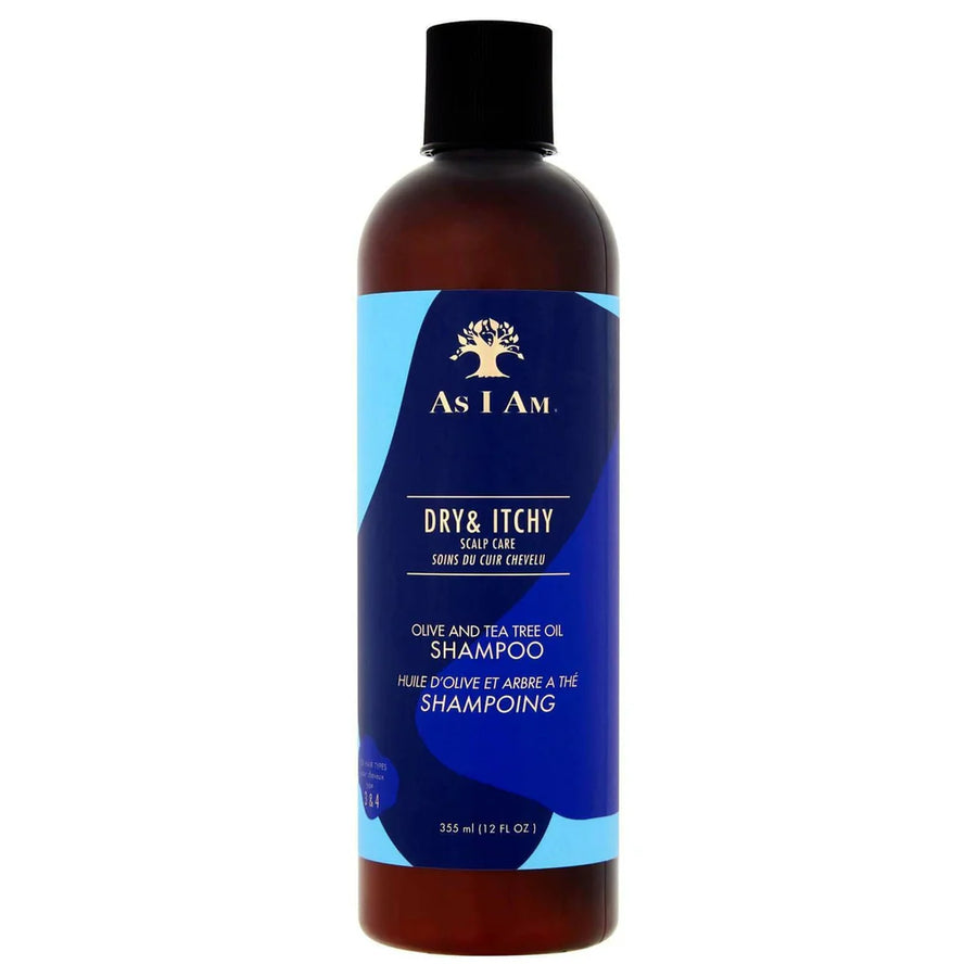 As I Am Naturally - Olive & Tea Tree Oil Shampoo - 12 Oz