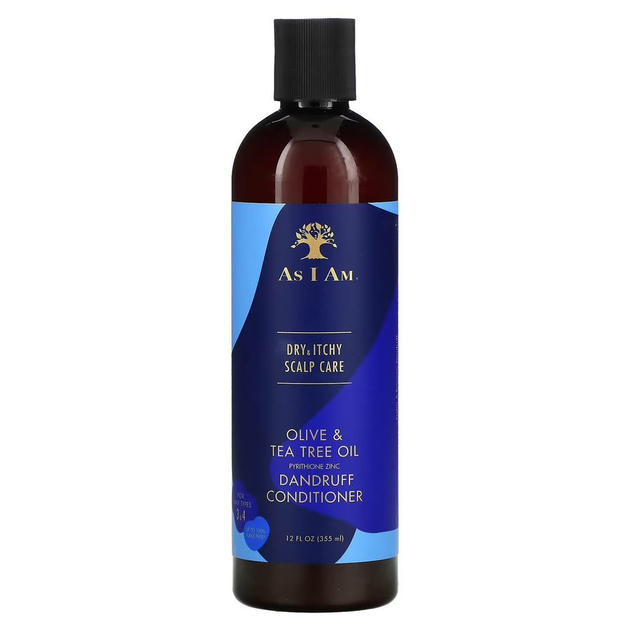 As I Am Naturally - Olive & Tea Tree Oil Conditioner - 12 Oz