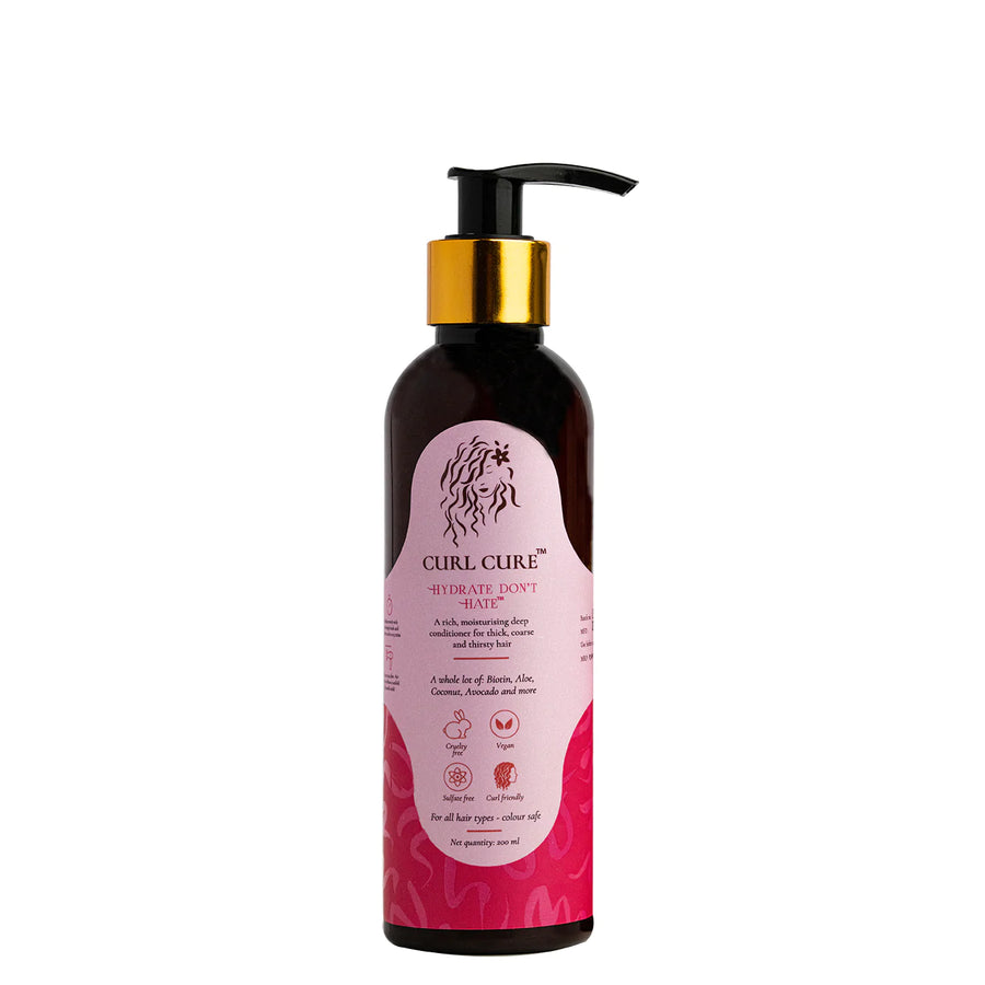 Curl Cure - Hydrate Don't Hate (Deep Conditioner) - 200 ml