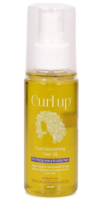 Curl up - Curl Nourishing Hair Oil – 100 ml
