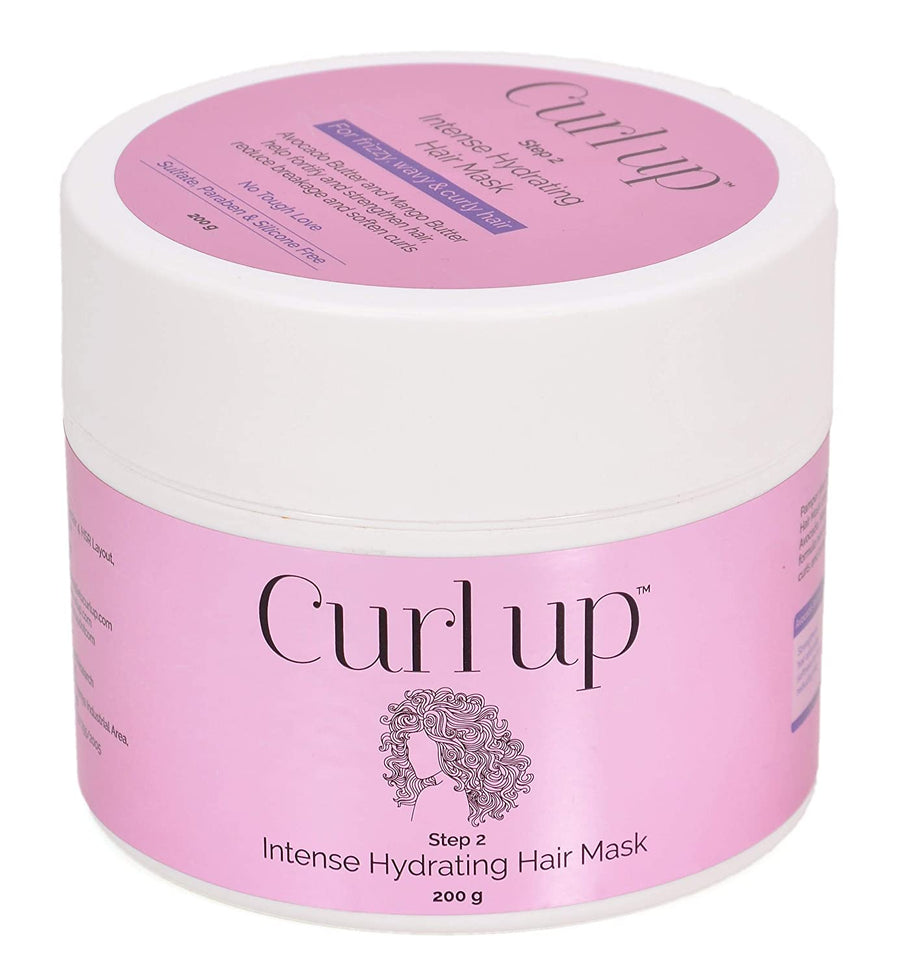 Curl up - Intense Hydrating Hair Mask – 200 gm