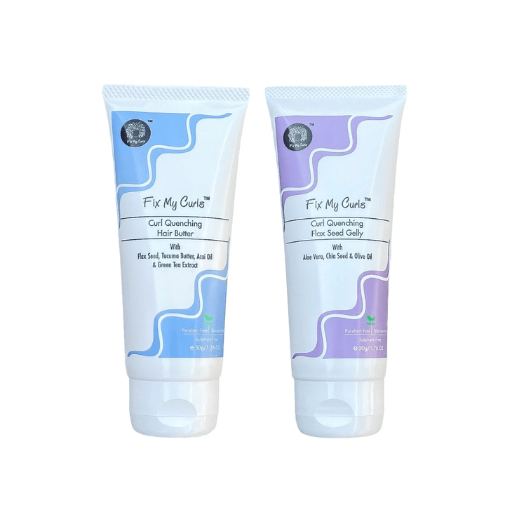 FIX MY CURLS - MOISTURE STYLING TRAVEL DUO (50 ML) Pack of 2