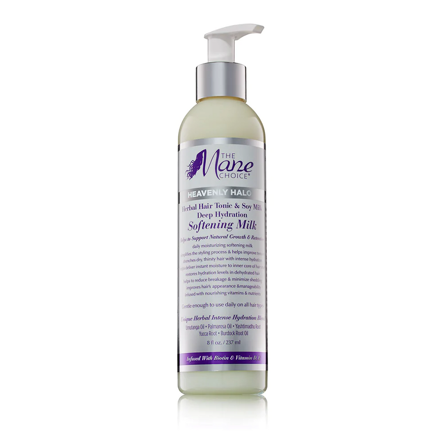 Mane Choice - Heavenly Halo Herbal Hair Tonic & Soy Milk Deep Hydration Softening Milk - 8 oz